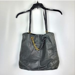 Eliott Lucca Genuine Leather Hobo Tote Bag